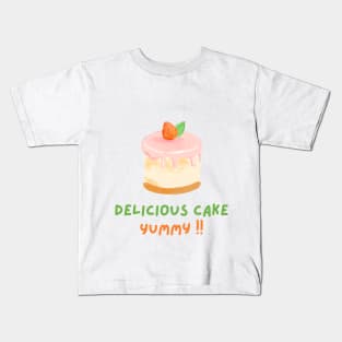 Delicious Cake Kids T-Shirt